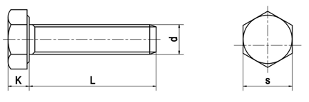 Bulong INOX ren suốt DIN933