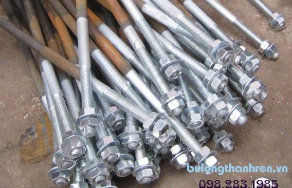 Bu lông neo móng mạ kẽm nhúng nóng